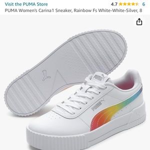 Women’s Puma Carina Sneaker, size 8